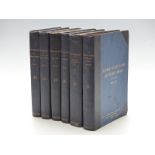Six 1920's bound volumes of civil engineering interest correspondence relating to the Newfoundland