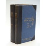 Two bound 1920's volumes of civil engineering interest correspondence relating to the Silent