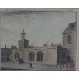 Five engravings including Sudeley Castle and Ludlow Castle by Buck, St Peter in the Tower and Kew