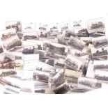 Approximately 150 railway locomotive postcards and photographs, to include Victorian locomotives,