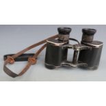 German WWII Carl Zeiss Jena 6x80 binoculars, serial number 1943012 H/6400