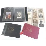 Three Nazi era photograph albums, mainly featuring Adolf Hitler together with a small collection