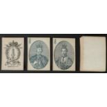 Rowley & Co, England. Monarchs of Europe playing card pack. Duty ace GIII, No. 2. Non-standard cards