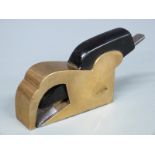 Bullnose vintage woodworking plane, possibly Norris or similar, length including iron 13.5cm