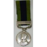 British Army India General Service Medal (1909) with clasp for Malabar, 1921-22, named to 5719558