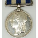 Royal Navy Egypt Medal 1882-89 named to T Knott, HMS Orontes