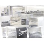 Approximately 23 British European Airways mainly 8" and 10" publicity photographs including