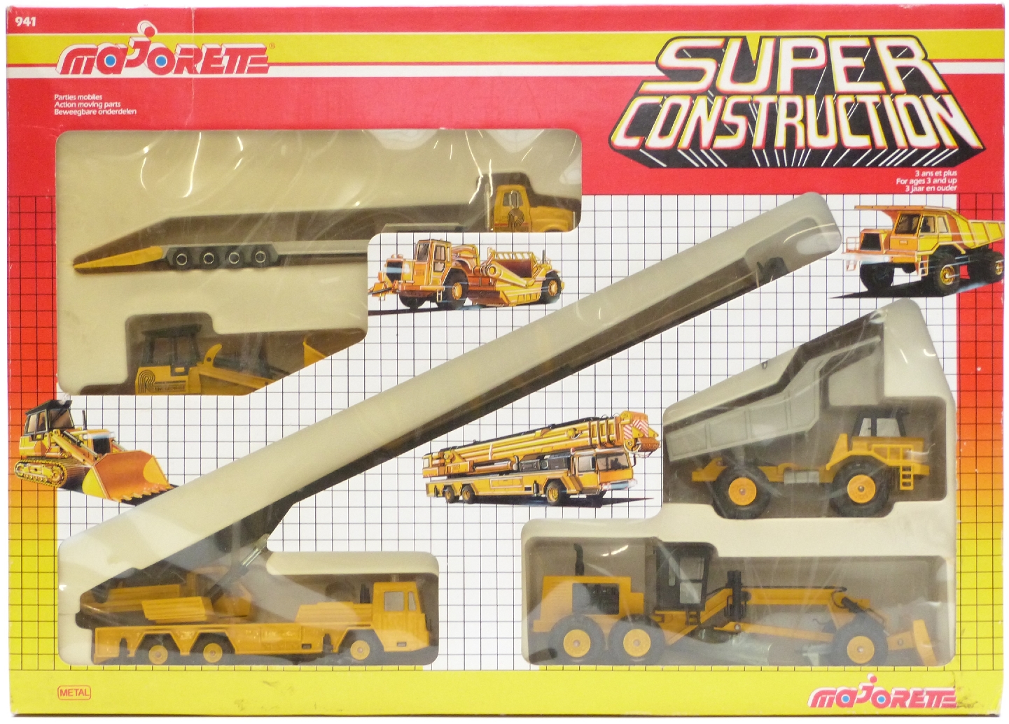 Two model construction sets Majorette Super Construction and Star Toy friction powered - Image 2 of 3