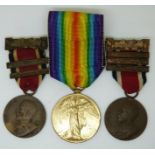 British Army WWI Victory Medal named to 138690 Pte J W Allen Machine Gun Corps together with two