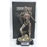 Cinemaquette Terminator 2 Judgment Day T-800 action figure, limited edition maquette 0153/1000, in