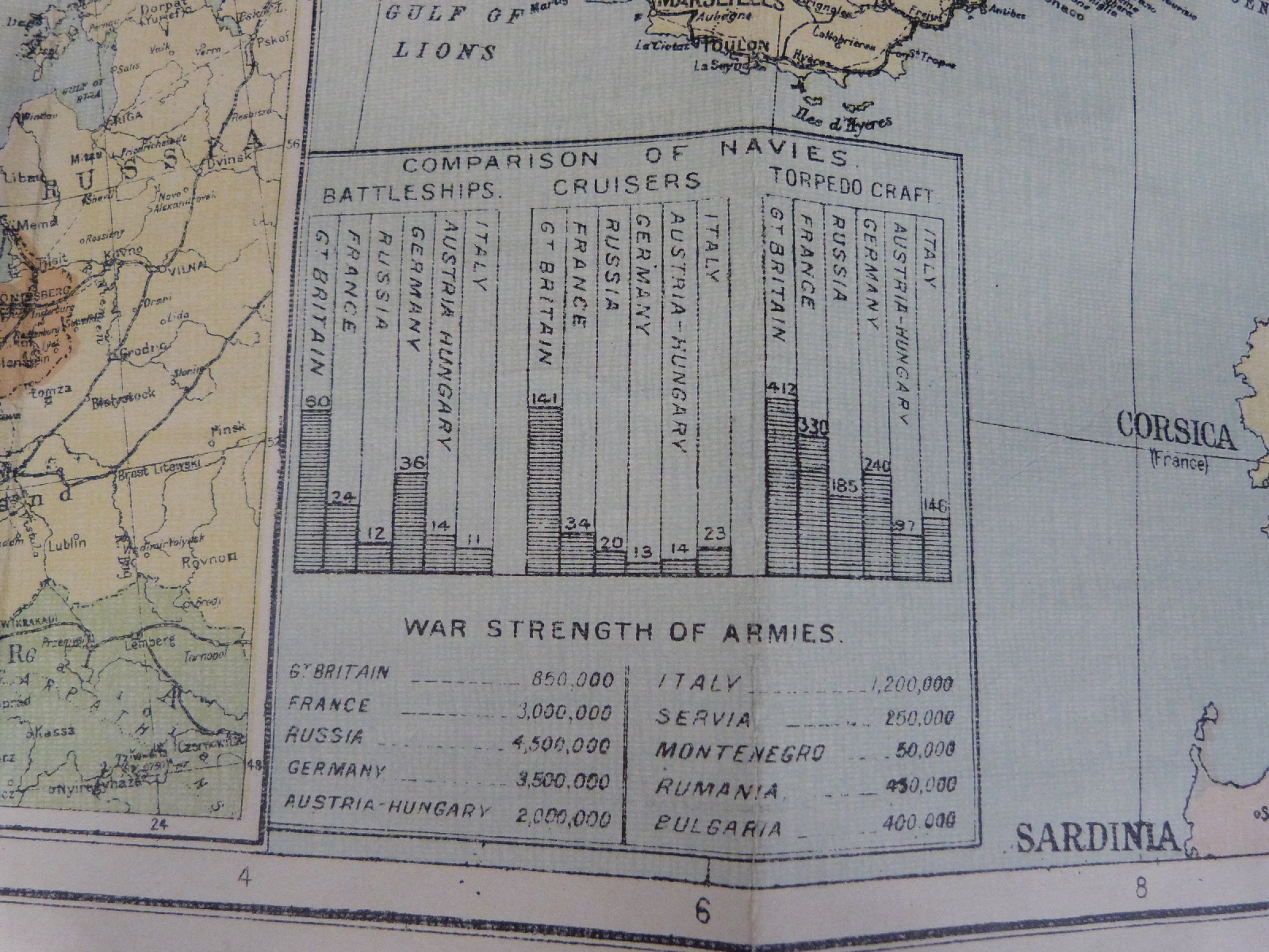 Daily Telegraph war map of Europe and Sir John French's Despatches - Image 3 of 7