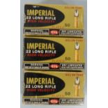 One hundred and forty one Imperial High Velocity .22 rifle cartridges. PLEASE NOTE THAT A VALID