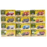 Twelve Vanguards Classic Commercial Vehicles 1:64 scale diecast model lorries some limited