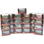 Twenty-five Exclusive First Edition (EFE) diecast model buses and coaches, all in original boxes