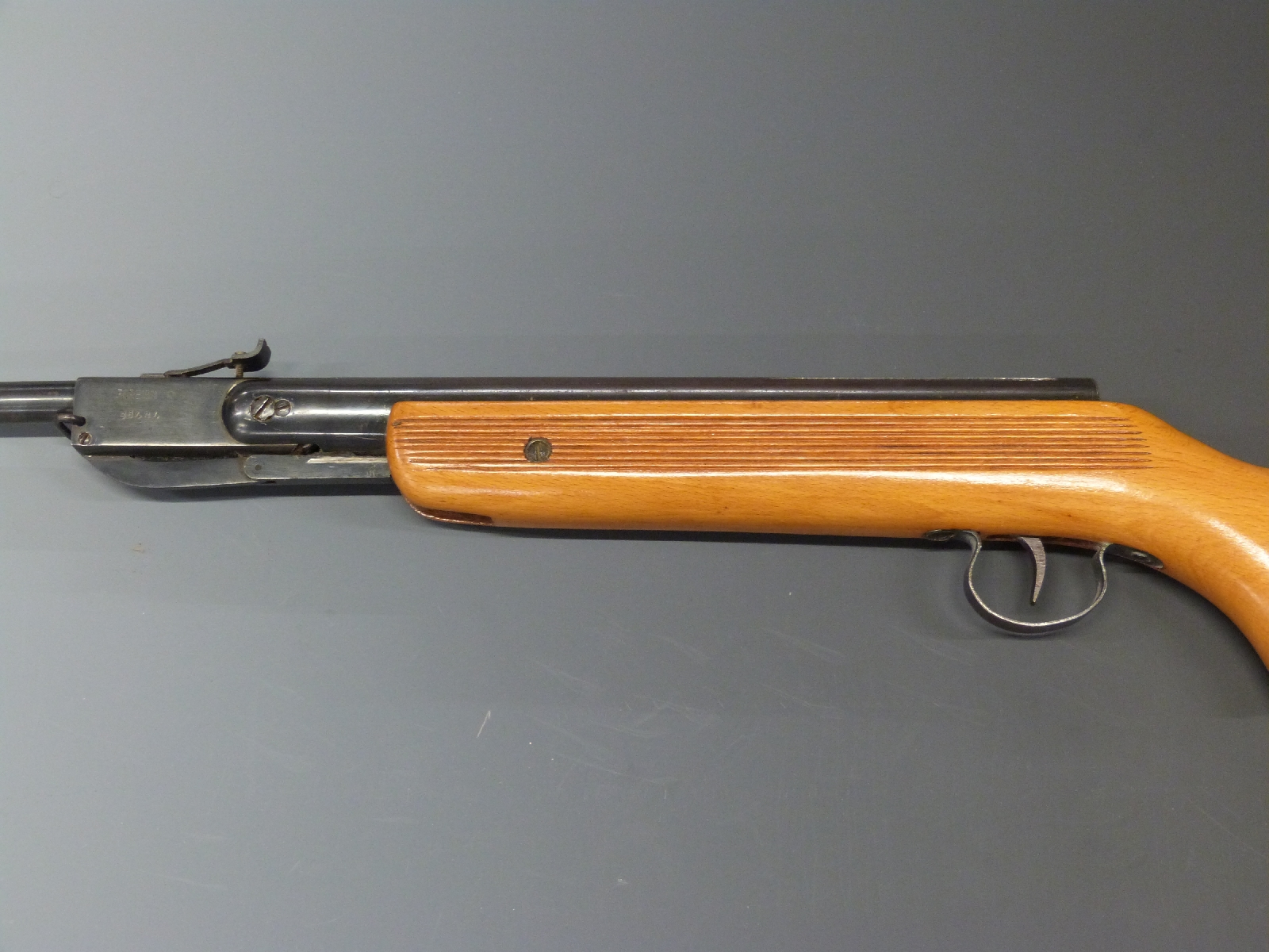 Relum Telly .22 air rifle with semi-pistol grip, raised cheek piece, sling suspension mounts and - Image 6 of 6