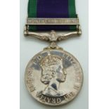 British Army General Service Medal with clasp for Northern Ireland named to TPR S Boyt, 17/21st