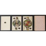 Anonymous maker, Germany playing cards. Standard double ended courts, square corners, no indices.