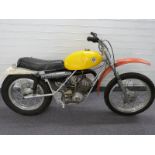 Circa 1972/3 AJS Stormer 250cc scrambler motorcycle, pre-74 trials eligible