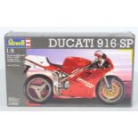 Revell 1:9 scale Ducati 916 SP model motorbike kit 07900, in original box