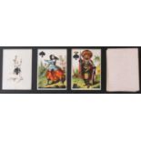 Frommann and Bunte, Darmstadt, Germany transformation cards. Maker's initials on eight of