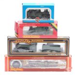 Four Hornby and other GWR 00 gauge model railway locomotives comprising 2251 Collett, King Henry