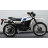 1980 Yamaha DT400MX motorcycle HTY 513W 9611 miles recorded, German import, with V5C