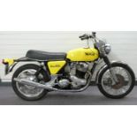 1975 Norton Commando 850 Mk IIA HRV 819N, 5766 miles, with V5C (with new headlamp shell back brake