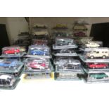 Eighty Del Prado diecast model cars, all in original bubble packed boxes.