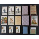 B.P. Grimaud, Paris, France playing cards. La Sibylle des Salons. Fortune telling cards. Cards