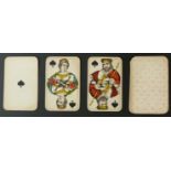 S. Salomon & Co, Copenhagen, Denmark playing cards. Standard double ended courts, round corners,