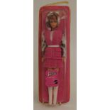 Mattel Barbie Fashion Doll in pink and animal print outfit, in original box