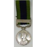 British Army India General Service Medal (1909) with clasp for Waziristan 1919-21, named to 873