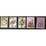 Dondorf, Frankfurt, Germany playing cards. Four Continents No 27 Cartes Pour Dames. Small patience