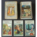 J.W. Spear & Sons, London. The Game of Globe Trotters playing card game. 15 sets of 4 illustrated