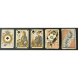 B.P. Grimaud, Paris, France playing cards. Cartes Indiennes. Conceived for Orient Express