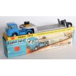 Corgi Major Toys diecast model “Carrimore” Detachable Axle Machinery Carrier with mid blue body
