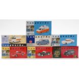 Seven Vanguards 1:43 scale diecast model vehicles including Eddie Stobart, Classic Commercial