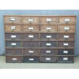 Amona office/shopfitting/haberdashery Stolzenberg oak filing cabinet with lift and slide fronts with