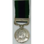 British Army General Service Medal (1909) with clasp for North West Frontier 1908, named to 4790