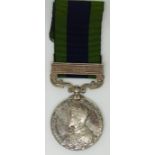 British Army India General Service Medal (1909) with clasp for Afghanistan NWF 1919, named to 495122