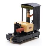 Kit built 32mm gauge garden railway Motor Rail Simplex battery powered locomotive