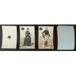 Pierrat, Paris, France Cartes Parisiennes playing cards. Le Cameleon. Non-standard historical