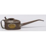 W Pratt, Ironmonger, Stroud, Kaye's oil can, length 27cm