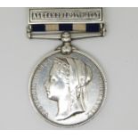 Royal Navy Egypt Medal 1882-89 with Alexandria, 11th July clasp, named to W H Fowler, HMS Superb