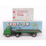 Tri-ang Spot-On diecast model Ford Thames Trader With Articulated Flat Float 111A/0T, in original
