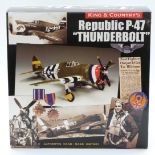 King & Country's diecast model Republic P-47 'Thunderbolt', in original box.