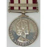 Royal Navy Elizabeth II Naval General Service Medal with Near East clasp, named to 866108 C D J