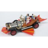 Corgi Comics diecast model Chitty Chitty Bang Bang with four figures