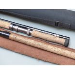 Fulling Mill 'World Class Salmon Traveller' 15' six piece line #10/11 fly fishing rod in case and an