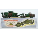 Dinky Supertoys diecast model Gift Set 698 Tank Transporter With Tank, in original box with card